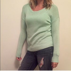 Mint Knit Sweater